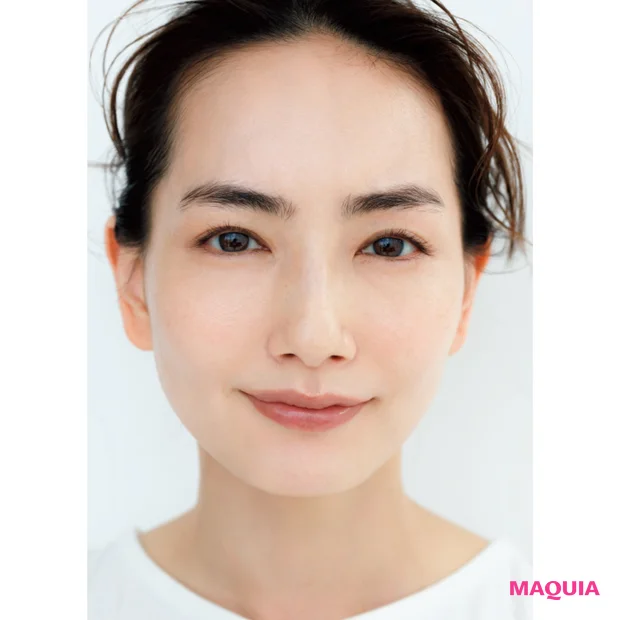 仕上げのお粉をのせる位置