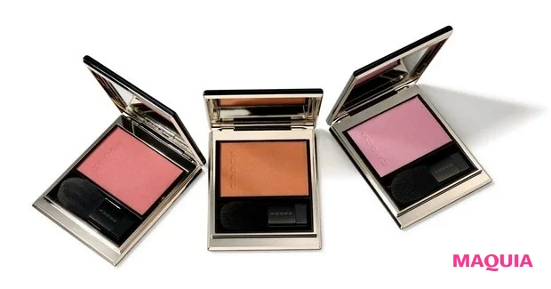 春新色チーク2023_SUQQU メルティング パウダー ブラッシュ