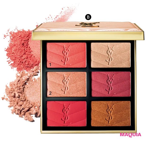 元乃木坂46 与田祐希 ホリデーコフレメイク イヴ・サンローラン クチュール フェイス パレット ゴールデン オアシス