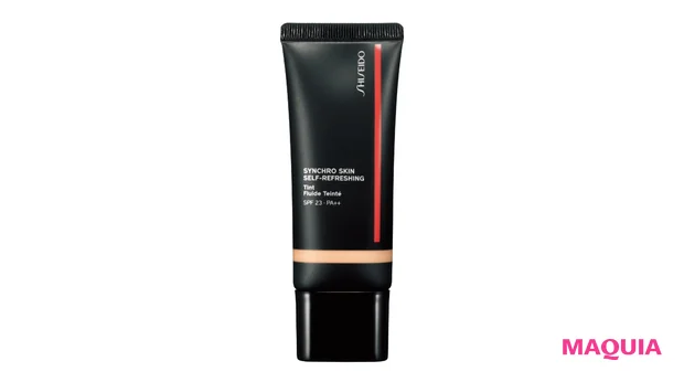 シンクロスキン セルフリフレッシング ティント SPF23・PA++ 全4色 30g 各¥5060/SHISEIDO