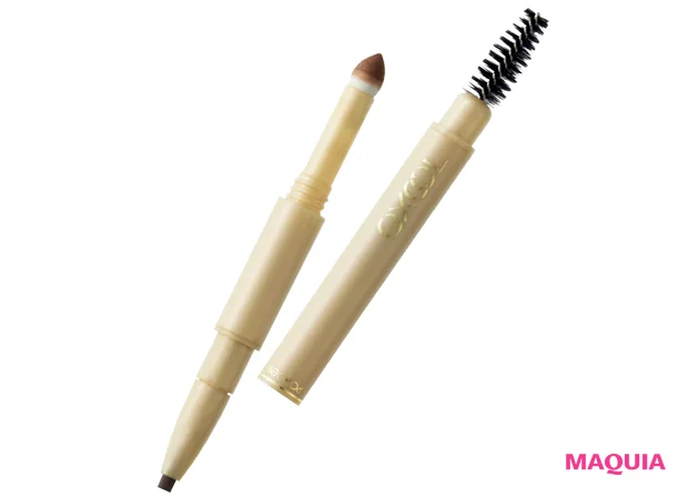 マキア エディターズベストコスメ2025下半期 20代 30代 エクセル ザ プライムアイブロウ PE01