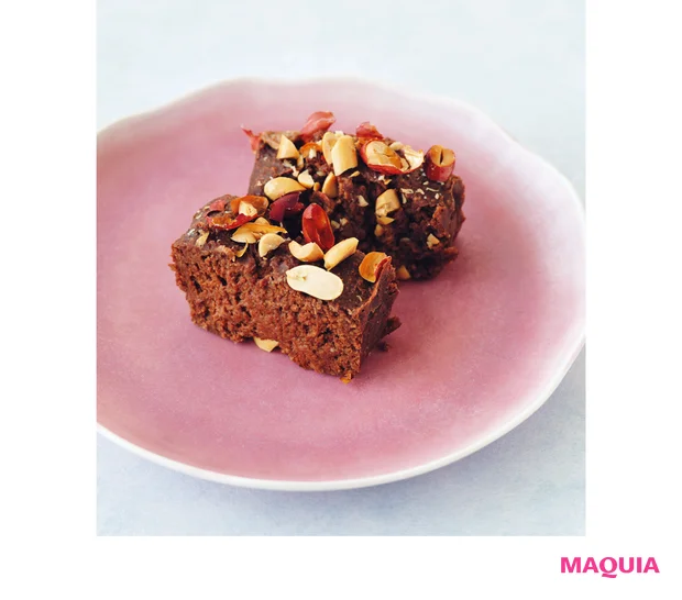 イソフラボンとカカオで老化も防止 豆腐のチョコブラウニー