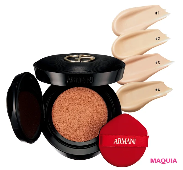 マキア　ベースメイク　ファンデーション　おすすめ　長井かおり　アルマーニ ビューティ ルミナス シルク プリマ グロー