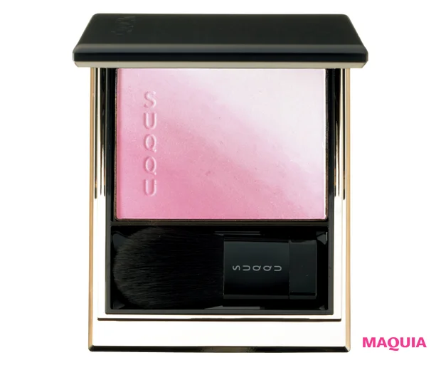 櫻坂46・守屋麗奈さんがベスコス受賞コスメで多幸感メイク。ブルベ肌と好相性なピンクで洒落顔に_5