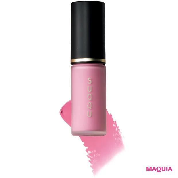 春新色でしたいトレンドメイク 元乃木坂46 与田祐希 SUQQU コンプレクション フェイス カラー 02