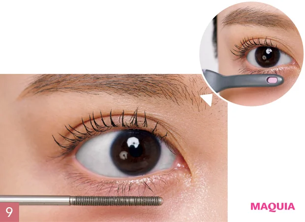 佐々木れな アイドルまつ毛 作り方 セパレートマスカラ 下まつ毛