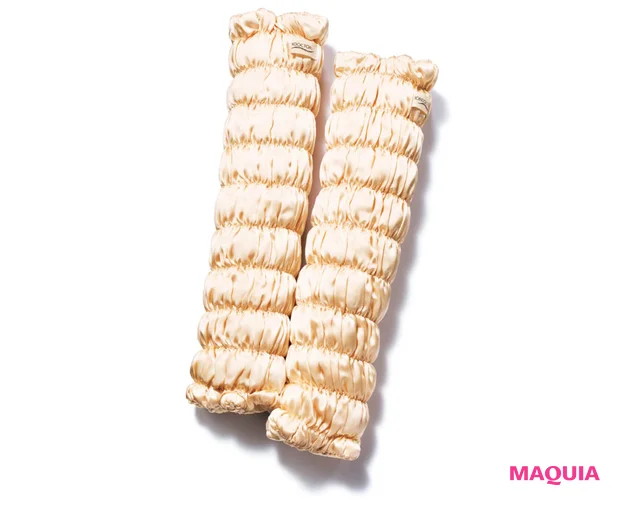 田中みな実 愛用品 プレゼント企画 イオンドクター シルクレッグウォーマー パールベージュ 2名様