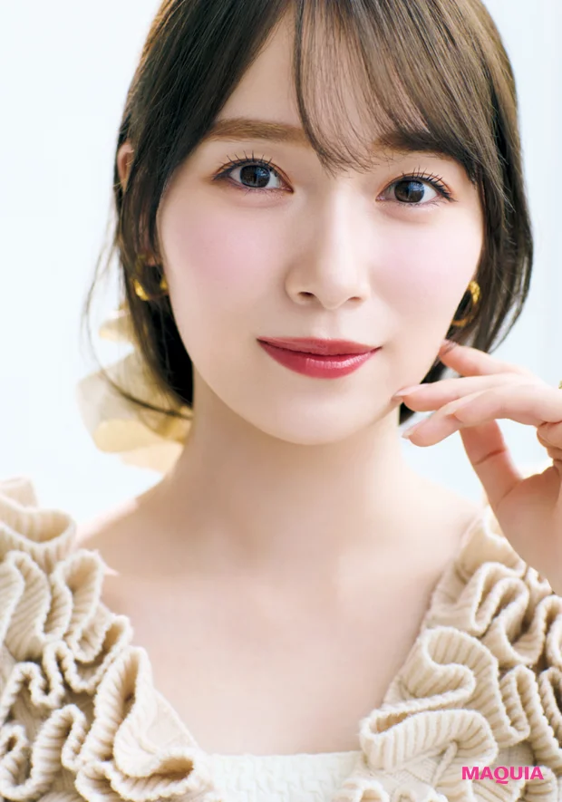 櫻坂46 守屋麗奈さんの“秋映えセルフメイク”完全公開。ベースからリップまで徹底解説!