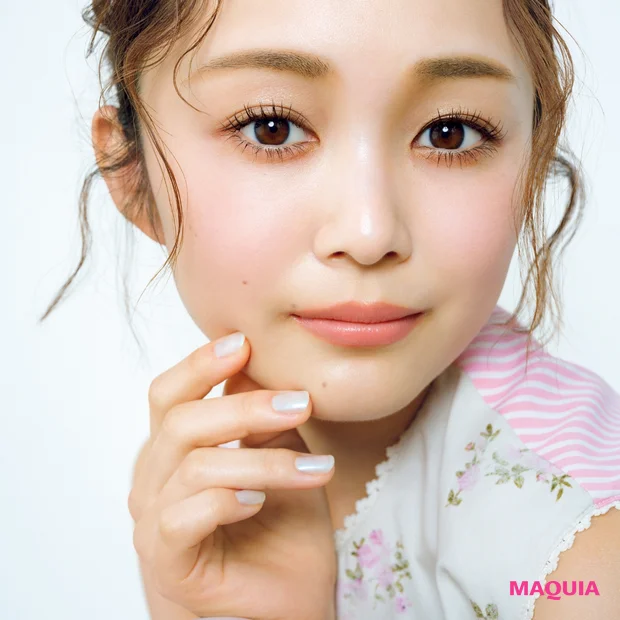 【舞空 瞳さん】ピンクが主役の最新多幸感メイクを実践!