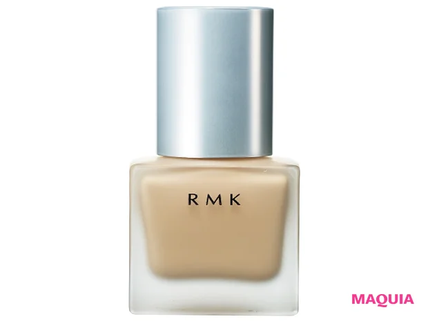 RMK リクイド ファンデーション 全9色 SPF14·PA++(Coffee Brown除く) 30ml 各¥4500/2017年パッケージリニューアル発売/RMK Division