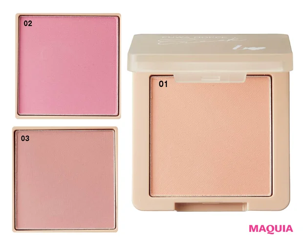 プチプラ春新色2026 b idol（ビー アイドル）ふわほっぺチーク