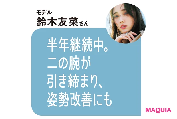モデル 鈴木友菜さんのコメント