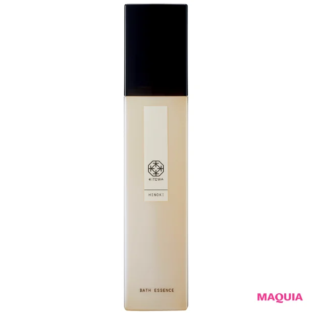 マキア 白石 聖さん 美容インタビュー KITOWA BATH ESSENCE HINOKI