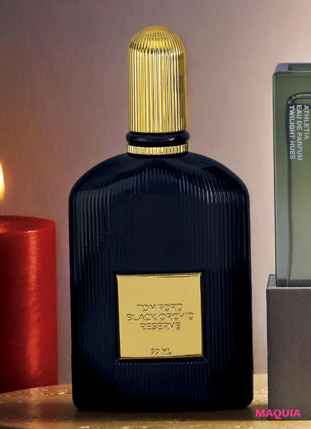 マキア ムーン・リーの運を呼び寄せる香り 2025年11月の開運フレグランス TOM FORD BEAUTY トム フォード ブラック オーキッド リザーブ パルファム