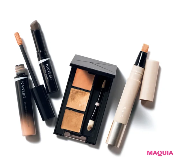 田中みな実のポーチの中身 カネボウのコンシーラーとシェーディング RMKのコンシーラー