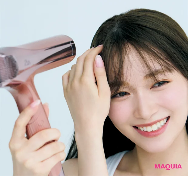 櫻坂46 守屋麗奈 ナイトルーティン ヘアケア