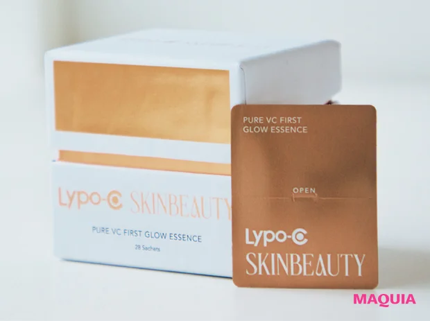 大沢あかねが選ぶバズり美容 剛力彩芽おすすめのLypo-C SKINBEAUTY PURE VC ファースト グロウエッセンス