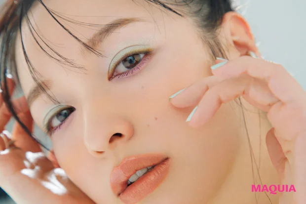 透け寒色×コーラルで春顔にスイッチ。笹本恭平さんが提案する今どき“盛り”メイク_8