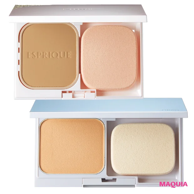 マキア　パウダーファンデーション　ベースメイク　おすすめ　長井かおり　オルビス　エスプリーク