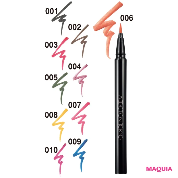 ザ カラー リキッド アイライナー 各¥3000