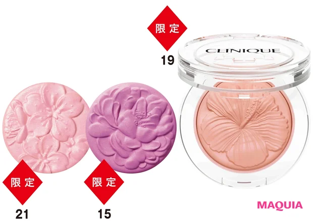 チーク ポップ 各¥3300
