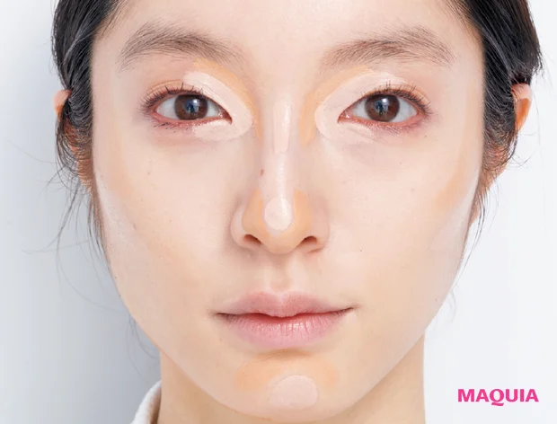 人気YouTuberマリリンさんが伝授。コンシーラー2つでメリハリ顔に変身!_6