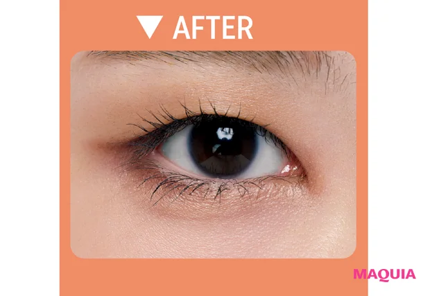 アイメイク 一重 長井かおり シャネル レ キャトル オンブル ブトン 219  アフター