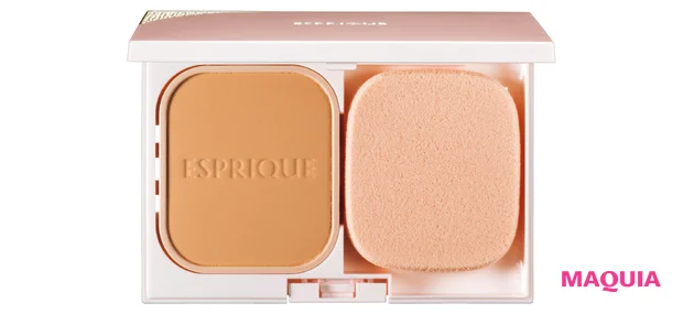 マキア ベストコスメ2025下半期 パウダリーファンデーション部門 2位 エスプリーク メルティセラム グロウパウダー