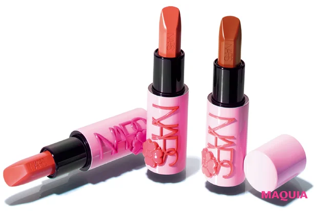 マキア　秋メイク　コスメ　2025　おすすめ　NARS エクスプリシット リップスティック