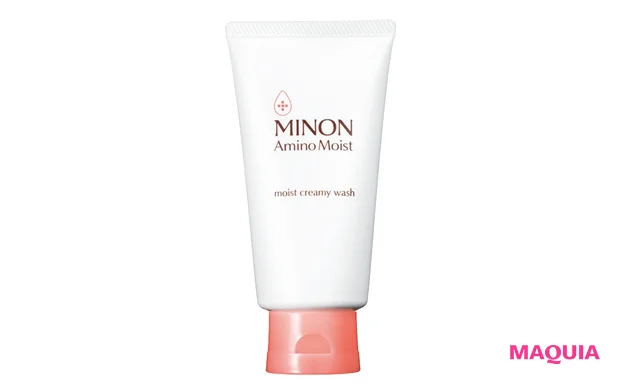 ミノン アミノモイスト モイストクリーミィ ウォッシュ 100g ¥1650(編集部調べ)/第一三共ヘルスケア