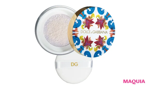 ドルチェ＆ガッバーナ ソーラーグロウ トランスルーセント  ルースセッティングパウダー 全2色 各￥5940／DOLCE&GABBANA BEAUTY