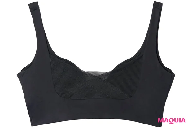 田中みな実 バストケア 寝るときの下着 Curving Line Night Bralette ブラック