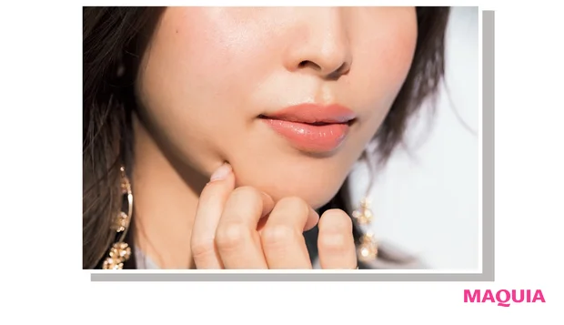 ベージュがかった柔らかなミルキーカラーでまとめて