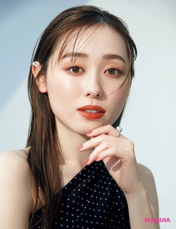 福原遥　顔 福原 遥さんに直撃！ 「忙しい時ほど、キレイになれますか!?」 | マキアオンライン(MAQUIA ONLINE)