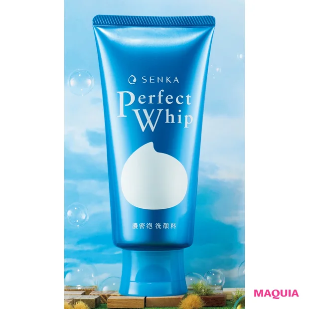 洗顔専科 パーフェクト ホイップu 120g ¥495(編集部調べ)/2018年発売/資生堂