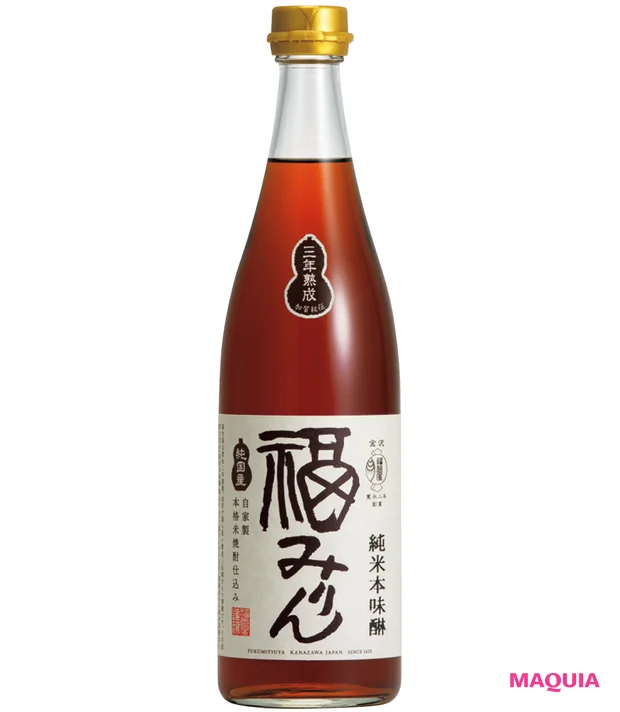 神崎恵さんのおすすめギフト・手土産・食品 純米本味醂 福みりん 三年熟成