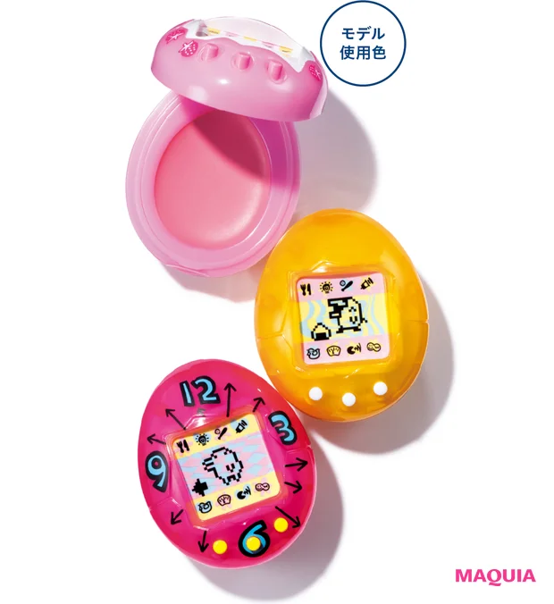 マキア トレンド 2025 平成女児コスメ たまごっち リップ&チーク