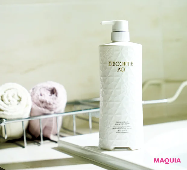 頭皮ケア・育毛ケアにおすすめのヘアケアコスメ コスメデコルテ AQ リペア エッセンスシャンプー