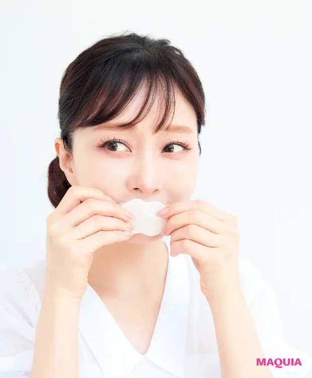 石井美保 パーツケア リップケア リップマスク