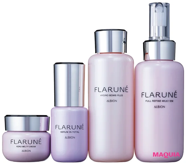 マキア　フラルネ フルリファイン ミルク f ハイドロボム プラス セラム イン トータル  コクメルティ クリーム　新作コスメ　レビュー