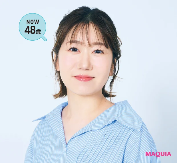 皮脂毛穴マイスター マキアエディター 山下弓子 NOW 48歳