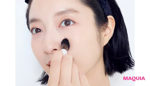 黄ぐすみのメイク直しにおすすめ 崩れたベースメイクを整える 長井かおり