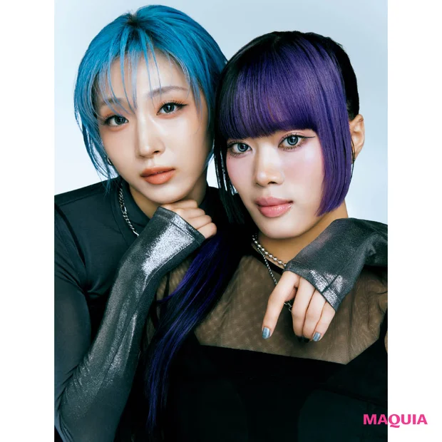 【HANA】JISOO&NAOKOが秋のトレンドメイクに挑戦。セルフメイクのこだわりも取材！