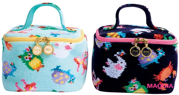 神崎恵さんおすすめのポーチ ラッキーモチーフ柄のフェイラーのポーチ