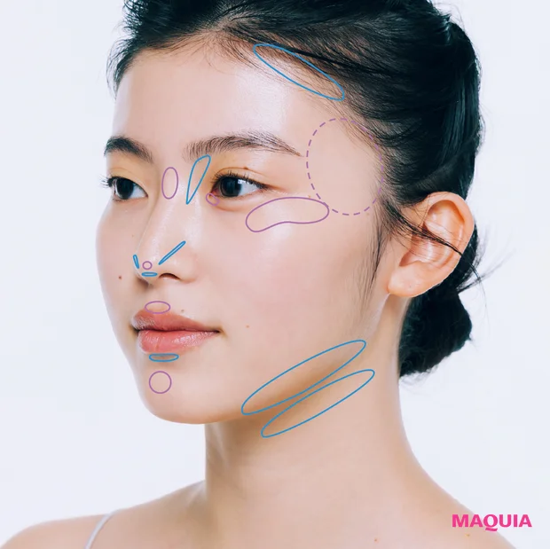 美容医療級のハリ肌を叶えるには、ハイライト&ローライトの塗り分けがカギ。使う順番も超重要!_2