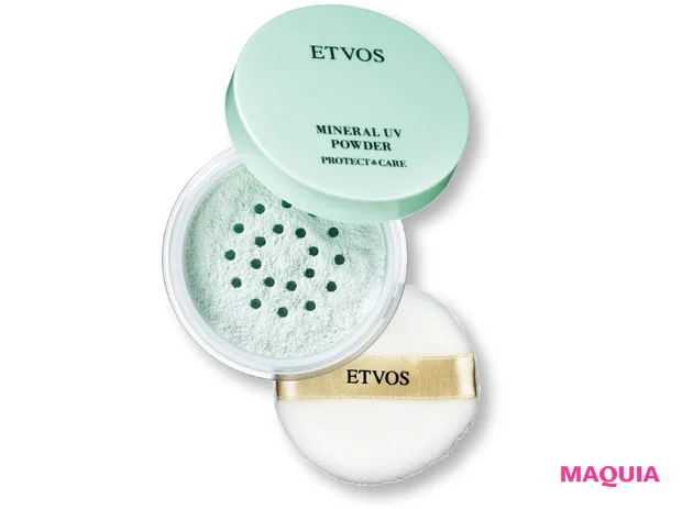 2026年春夏新作 長井かおりさんおすすめのカラーパウダー エトヴォス ミネラルUVパウダーAZ ペールミント