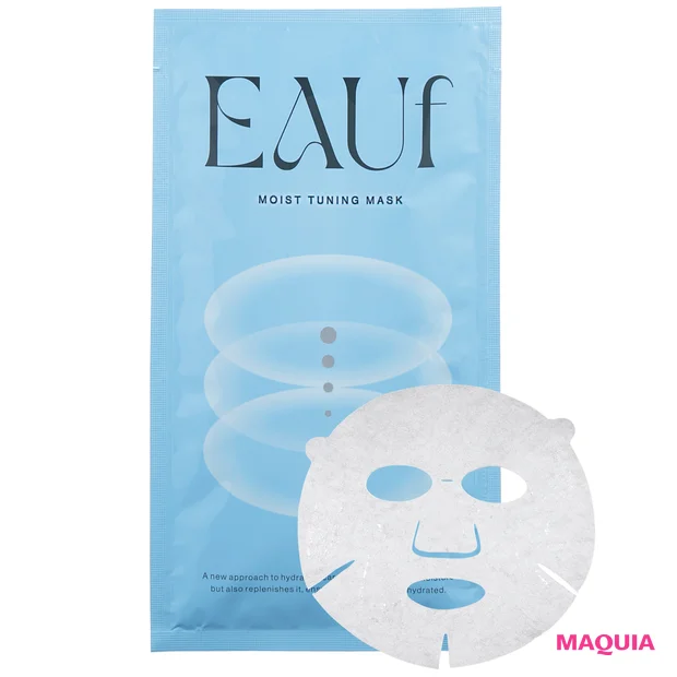 マキア　シートマスク　おすすめ　paku☆chan　EAUf モイストチューニングマスク