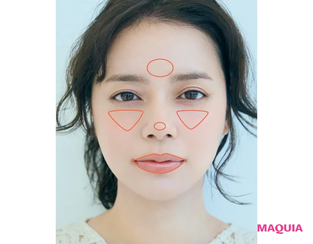 ミルキーオレンジのリップ&チークコスメにおすすめのメイク ハウツー