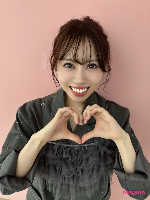 声優伊達さゆり ピンク ハート