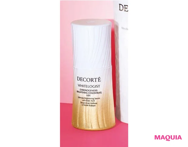 神崎恵さんおすすめの美容液 コスメデコルテ ホワイトロジスト  クロノジェネシス  ブライトニング  コンセントレイト 1.8X